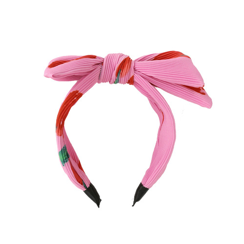 [바로배송] Heart apple pleats headband
